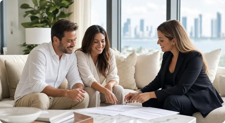 Ruiz & Associates buyer consultation in Miami-Dade
